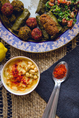 Arabic and middle eastern food.