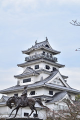 Naklejka premium 今治城 愛媛県今治市