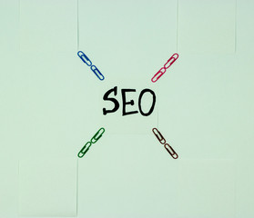 SEO, the concept of search engine optimization, ranking, the idea of promoting traffic to the site.