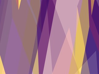 Beautiful of Colorful Art Purple and Yellow, Abstract Modern Shape. Image for Background or Wallpaper