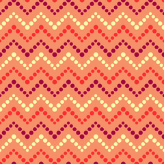Zigzag seamless vector pattern