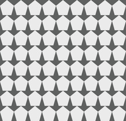 Abstract pentagon arrow grey pattern color, seamless flat design geometry repeat copy minimalist pentagon graphic design, geometric wicker angle shapes textures abstract cool background decoration 