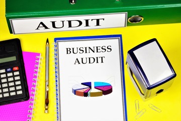 Business audit-documents in the folders of the Manager, expresses a reliable opinion of the...