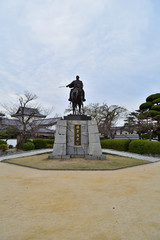 今治城「藤堂高虎の像」　愛媛県今治市