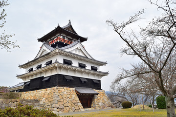 Fototapeta premium 川之江城 愛媛県四国中央市