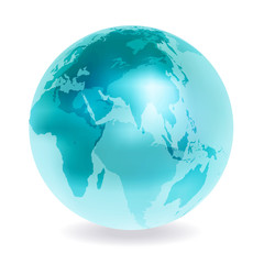 地球　世界　地図　アイコン