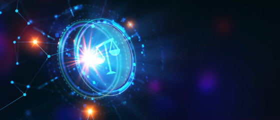 Business, Technology, Internet and network concept. Labor Law Lawyer Legal.