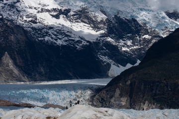 Glaciar Exploradores Patagonia, Puerto Río Tranquilo, Chile