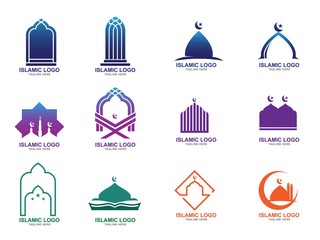 Set of Islamic Logo Design
