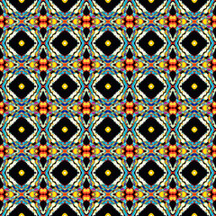 Modern Abstract Medallion. Color, Multicilor, 