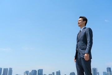 ビジネスマン　ポートレート