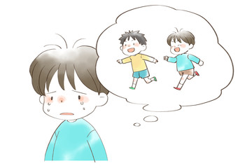 友達と遊びたい子供