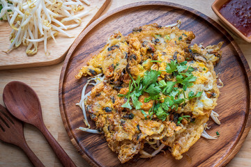 mussel fried in egg batter