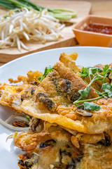 mussel fried in egg batter