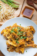 mussel fried in egg batter