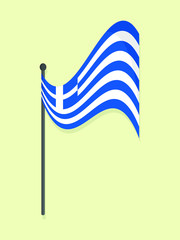 Greece national flag 