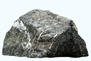 stones white background, Clipping path
