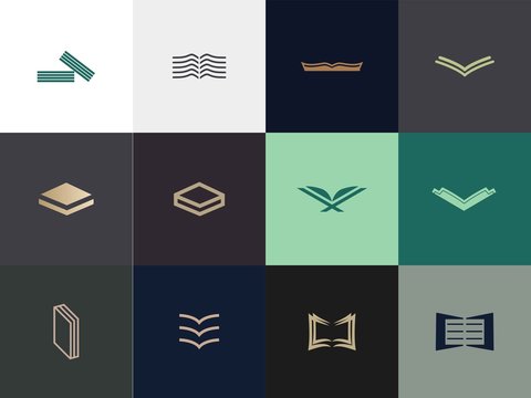 Book Logo" Images – Browse 2,255 Stock Photos, Vectors, and Video | Adobe  Stock