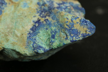 close up of lapis lazuli stone