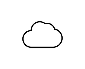 Flat line icon