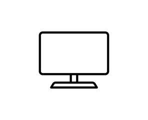 Computer line icon