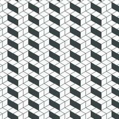 Abstract geometric repeat background vector illustrator.pattern in swatches