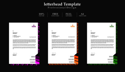  Letterhead Design Template