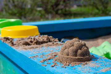 sandbox games in the open air, sand form