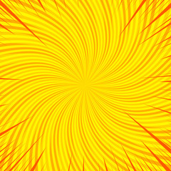 Yellow comic abstract background