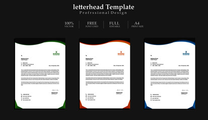 Letterhead Design Template