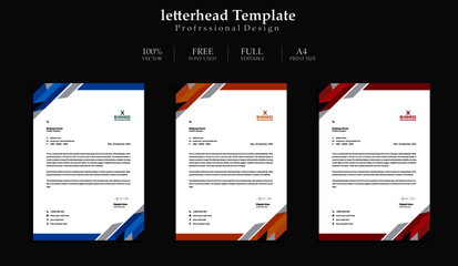 Letterhead Design Template