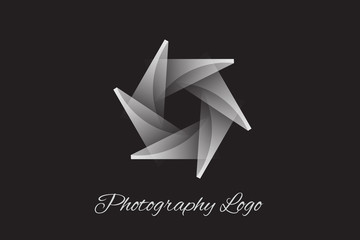 Obraz premium Logo graphic abstract photography business card