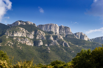 mountains peak massif Alburni area Petina