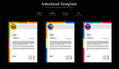 Letterhead Design Template
