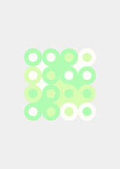 Colour Dots Universe Logo art design illustration