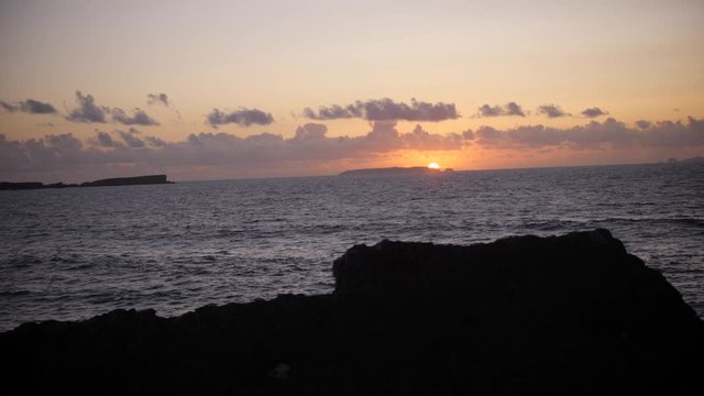 sunset berlenga island in Porutal