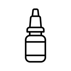 eye drops icon vector template