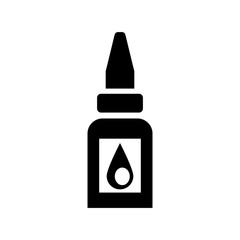 eye drops icon vector template