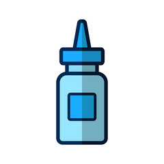 eye drops icon vector template