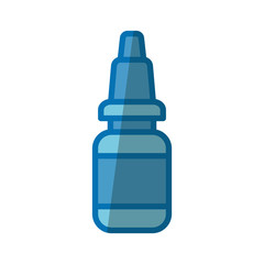 eye drops icon vector template
