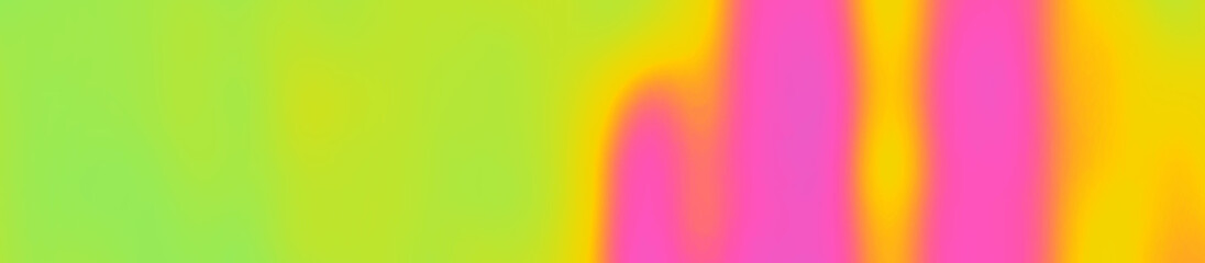 abstract blur green, yellow and pink colors background for design