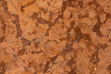 Seamless cracked marble damaged concrete texture. Granite scratched surface with fractures.