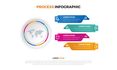 Infographic dashboard. UI design with graphs, charts and diagrams. Web interface template for business presentation. Vector illustration.