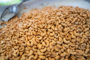 A pile of Cashew Nuts