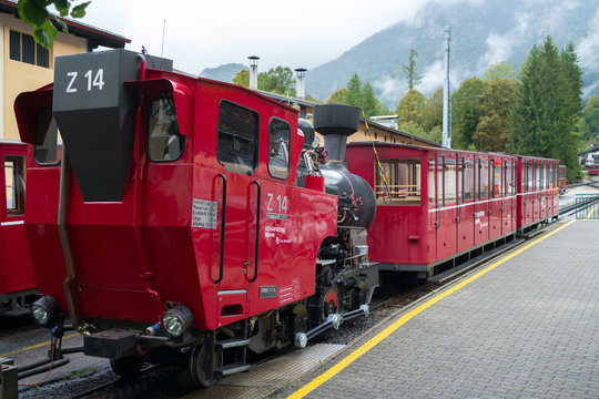 The Schafbergbahn Cog Railway in St Wolfgang