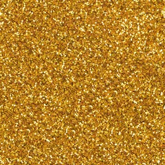 Elegant bright golden glitter, sparkle confetti texture. Christmas abstract background, seamless...