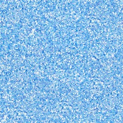 Bright light blue glitter, sparkle confetti texture. Christmas abstract background, seamless pattern.