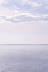 beautiful vibrant purple pastel and pantone color , amazing paradise sky in winter holiday .