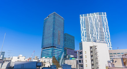 東京 再開発 渋谷の高層ビル群 ~ Skyscrapers in Shibuya, Tokyo JAPAN ~