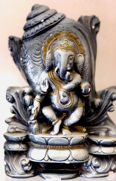 Hindu Lord Ganesha texture wallpaper